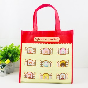 Full Color Printing Laminated PP Non Woven Shopping Bag Toy Bag Storage Bag