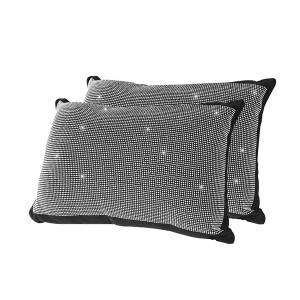 Crystal car lumbar protection cushion waist pillow, 2 pieces / 1 set