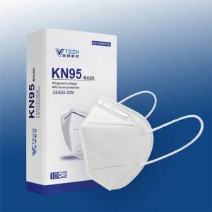 China Manufacturer for Dispossable Face Mask - KN95 Dust Respirator Mask – VTECH