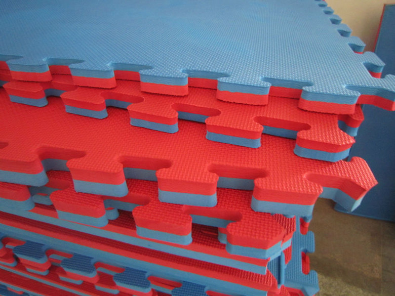 2cm eva customized Thick taekwondo cushion soft floor mats 2cm eva Taekwondo floor rubber mat