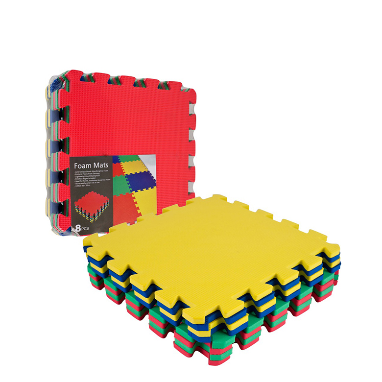 20mm colorful Non toxic EVA foam high density anti slip material baby play mat