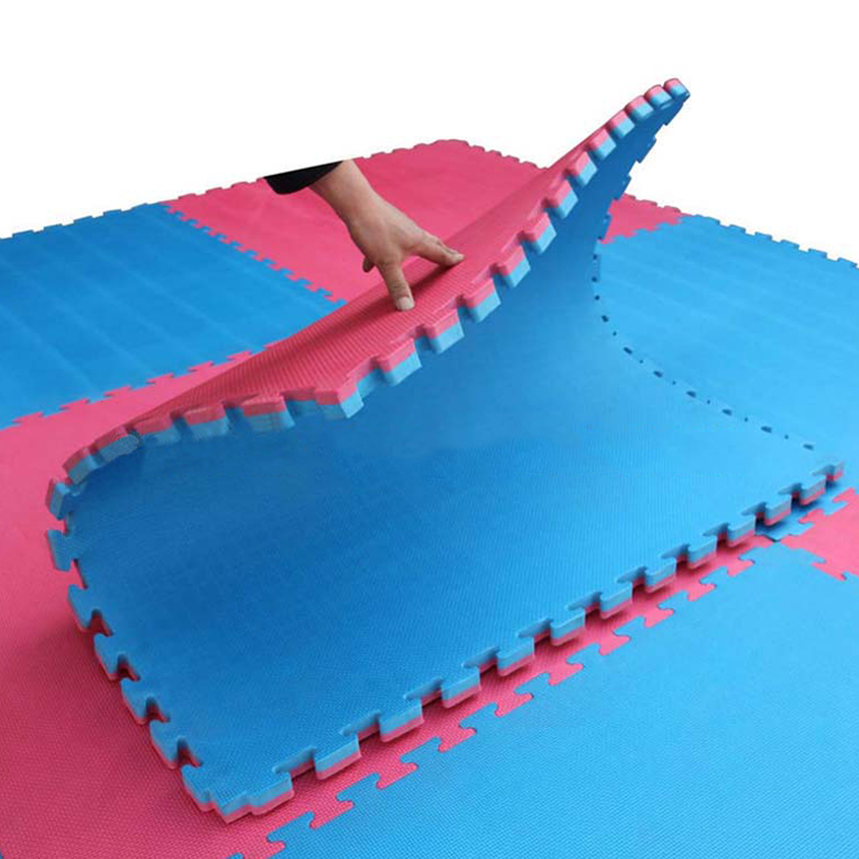 Non-toxic 10pcs multiple use tatami interlocking eva foam judo mats with 40mm