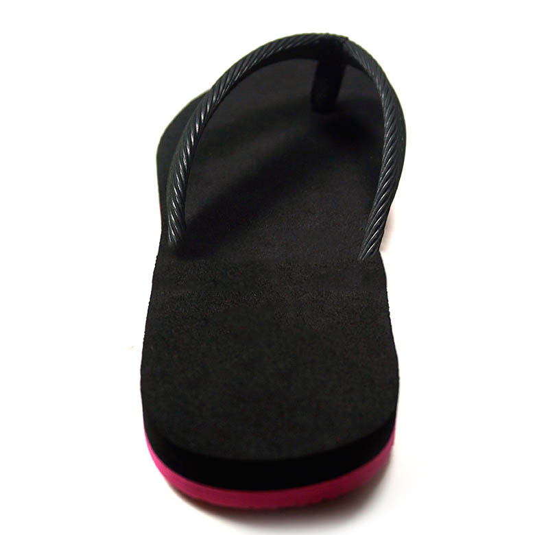 China hot products summer beach EVA slipper fabric flip flops for women