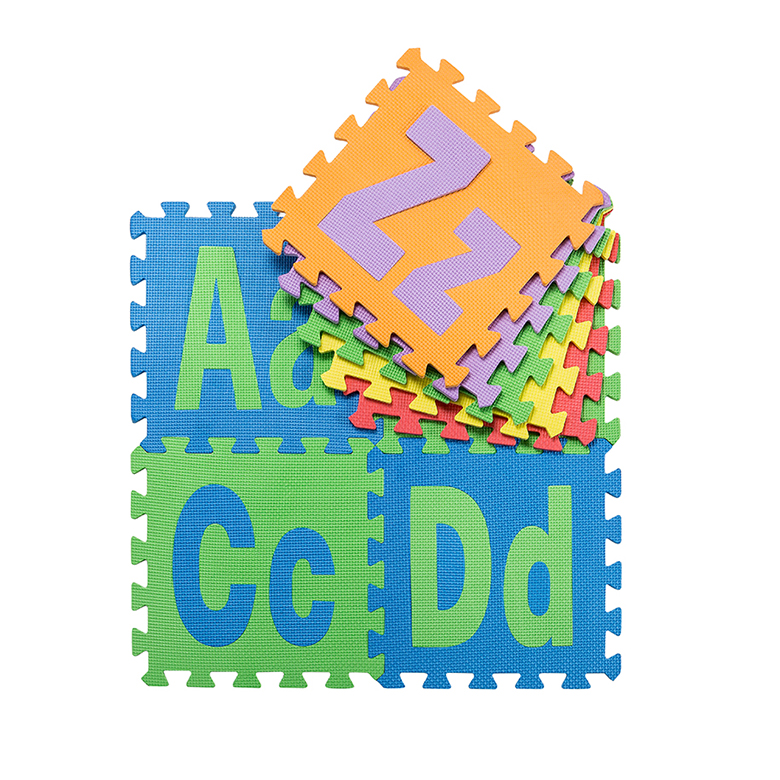 High quality OEM eco friendly skid proof educational alphabet foam puzzle mat for kids