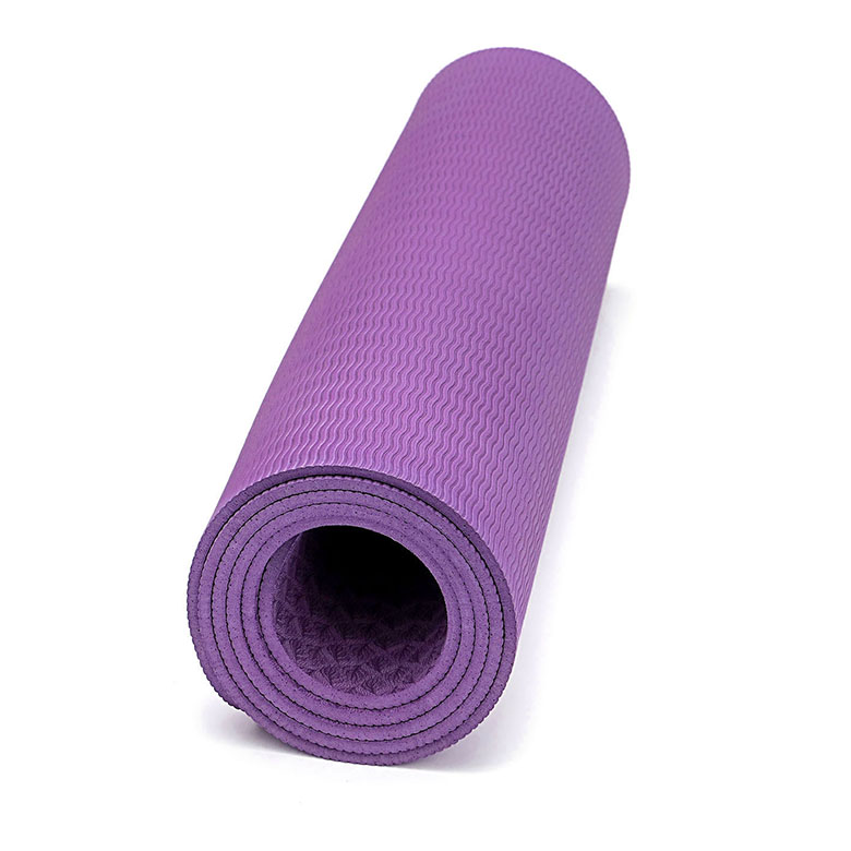 esay clean tpe yoga mat Wholesale skid proof custom antibacterial gym tpe rubber yoga mat