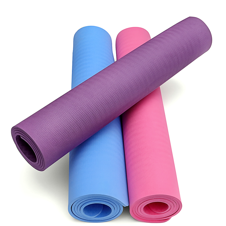 China manufacturer eco-friendly foldable non slip custom yoga mat