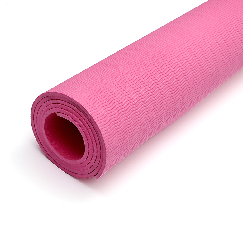 7mm high quality custom digital printed yoga mat with eco friendly tpe rubber material