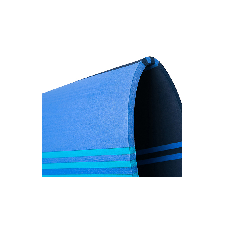 Factory price stripe mixed color EVA foam sheet for flip flop