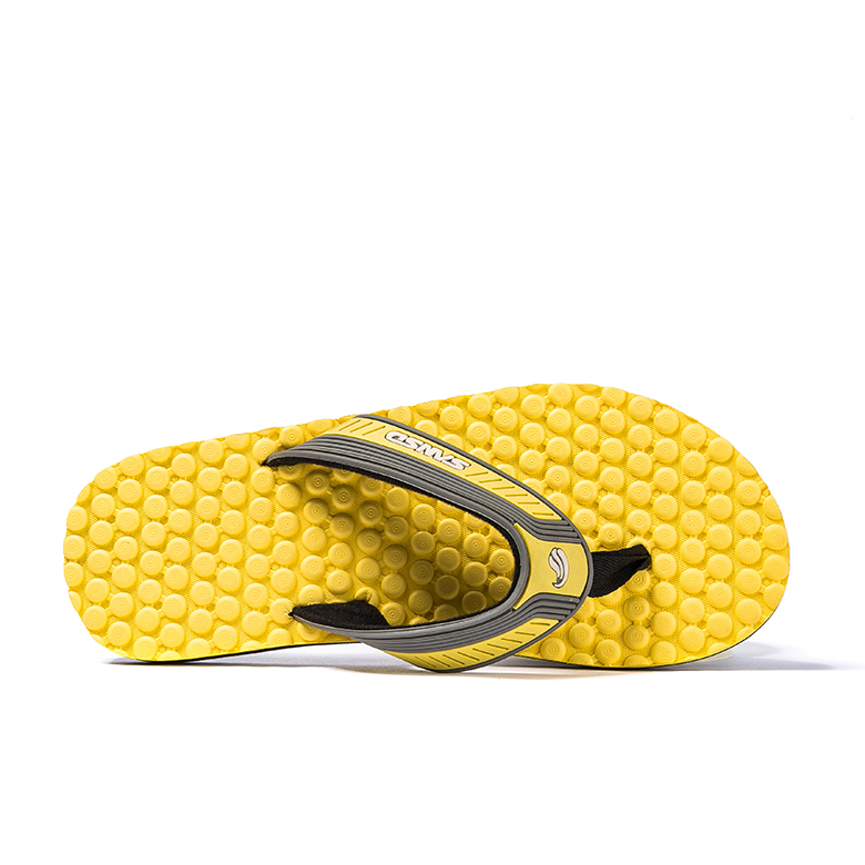 Cheap wholesale flip flops outdoor sandals embossed massage slipper for men