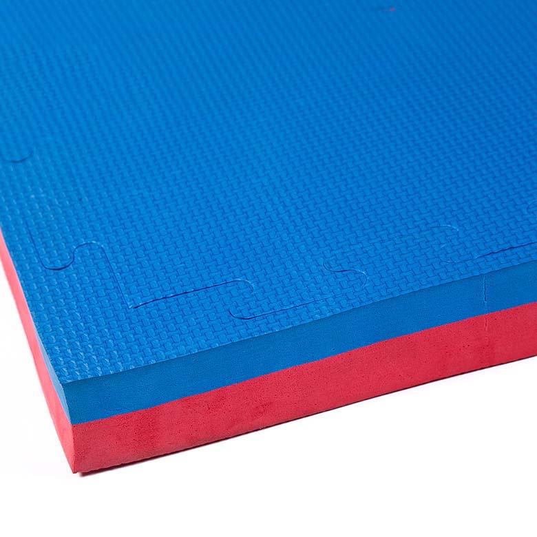 Flexibility anti slip surface blocked interlinking eva exercise foam mat