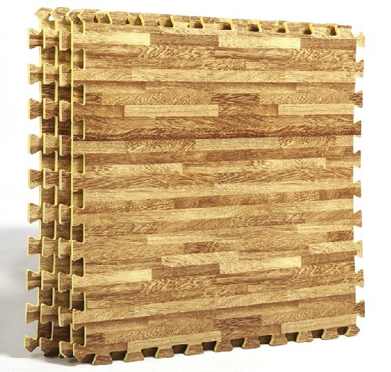 Wholesale Cheap Hot Selling EVA Wood Grain Mat for Kid