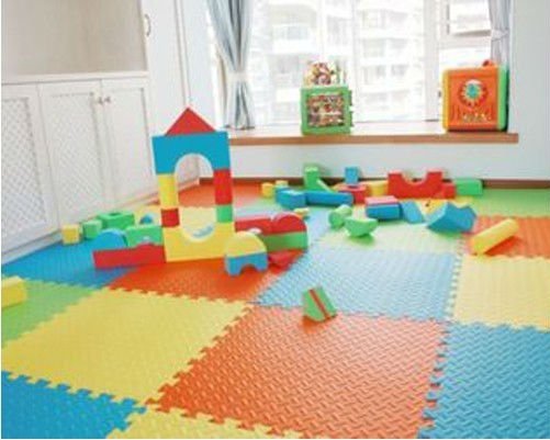high density thick 60×60 kids EVA crawling play puzzle foam mat baby