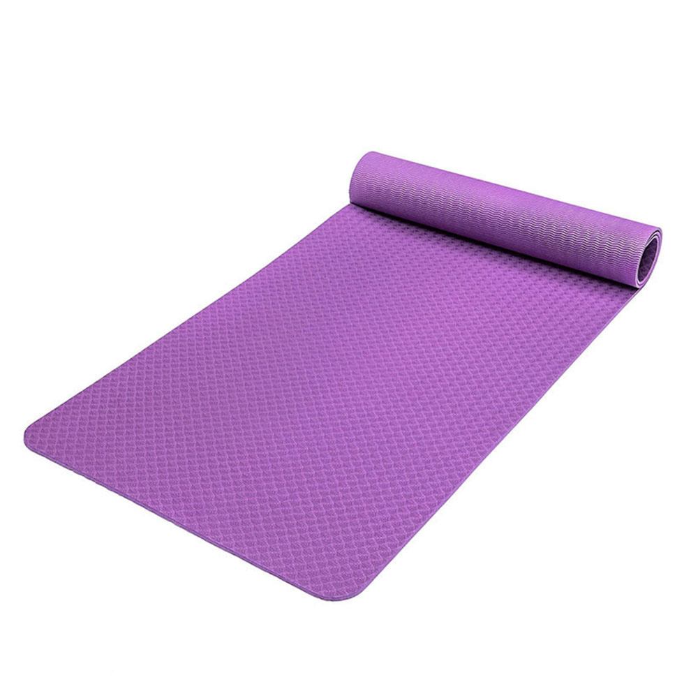 Cheap price manufacturer private label TPE custom print yoga mat