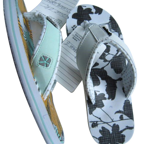 Wholesale new summer beach flip flops with eva outsole