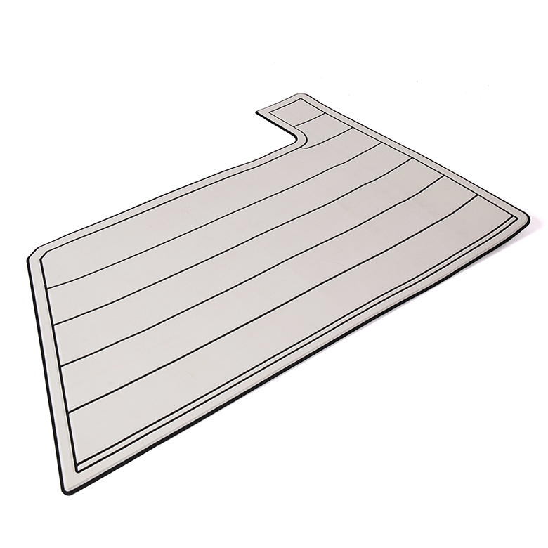 durable L shape custom size anti UV anti-slip grey  marine flooring anti uv  eva foam boat yacht decking
