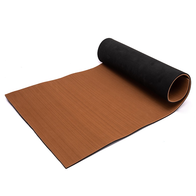 extra large adhesive back easy cut material water and weather resistant closed cell marine decking roll