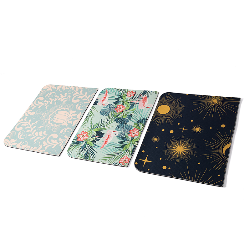 custom print odorless lightweight extra large size eco friendly sgs certified material TPE  yoga mats eco friendly personalized