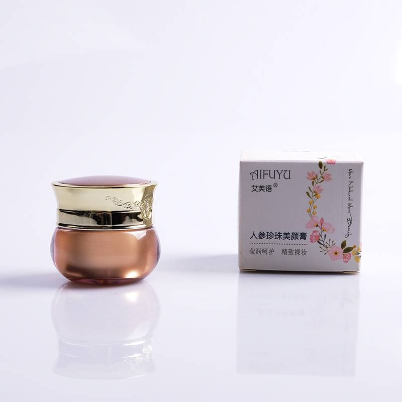 Factory making Papaya Whitening Face Cream - Ginseng pearl beauty cream – Weili detail pictures