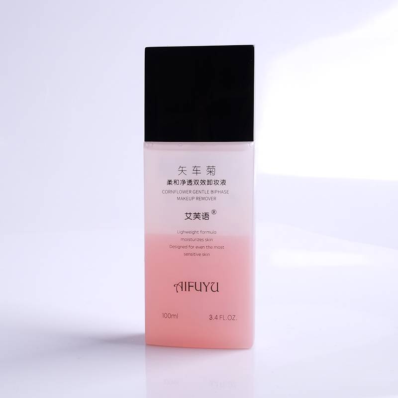 Chinese Professional Soften Facial Cream - Corn Flower Gentle Biphase Makeup  Remover – Weili detail pictures
