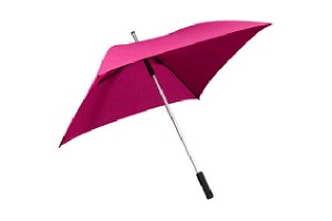 Unique lady woman square umbrella