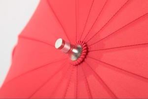Heart style couple umbrella