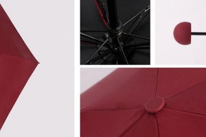 Mini foldable capsule umbrella