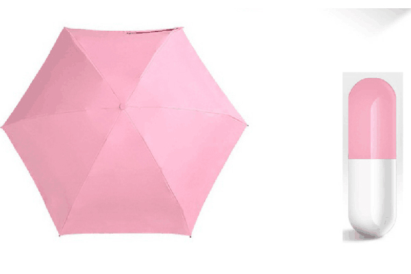 Factory source Mini Capsule Folding Umbrella - Mini foldable capsule umbrella – Outdoors