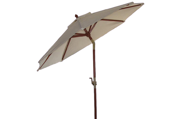 Factory Cheap Hot Eco-Friendly Material Beach Umbrella - Advertised Crank outside sun umbrella – Outdoors