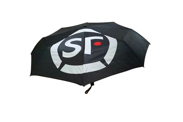 Factory wholesale Parasol Umbrellas - Plain manual open fold umbrella – Outdoors