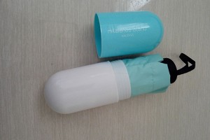Super-mini medicine capsule section umbrella