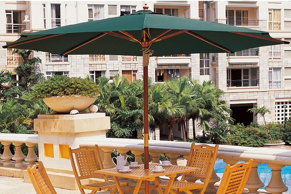 Renewable Design for Smetal Umbrella Stand - Promotion big sunshine outside villa umbrella – Outdoors
