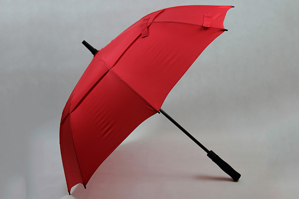 High definition Beach Umbrella Outdoor - Pongee air-vented two canopies golf umbrella – Outdoors