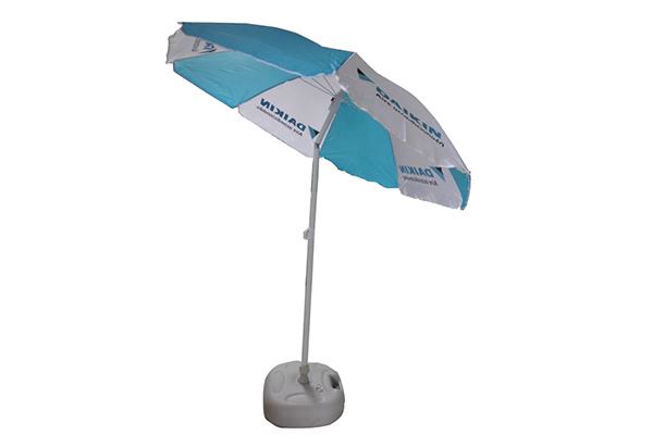 Good Wholesale Vendors Digital Printing Beach Umbrella - Seaside leisure sun rotary umbrella – Outdoors