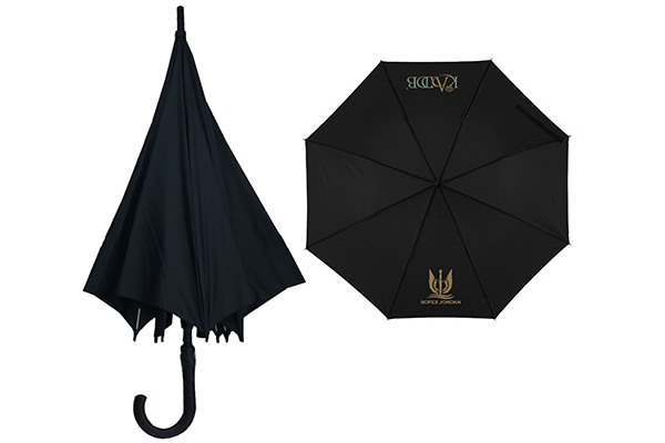 Hot sale Factory Transparent Clear Umbrella - Crook handle single-layer golf umbrella – Outdoors