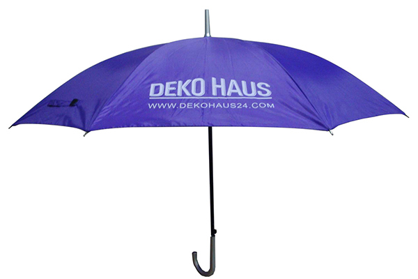 Well-designed Christmas Gift - Auto open promotion straight umbrella – Outdoors