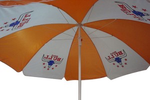 Customized print beach parasol