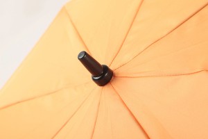 Pongee air-vented two canopies golf umbrella