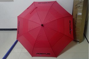 Unisex sport double-canopy golf umbrella