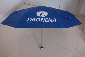 UV protection three section umbrella