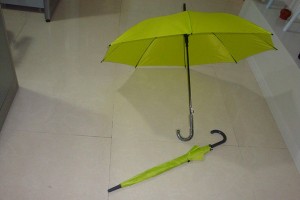 Solid colour promoting straight umbrella