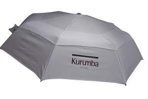 Double layer luxury foldable umbrella