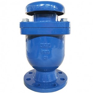 Single ball air valve