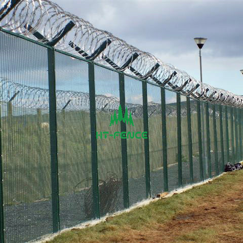 High security anti climb fence