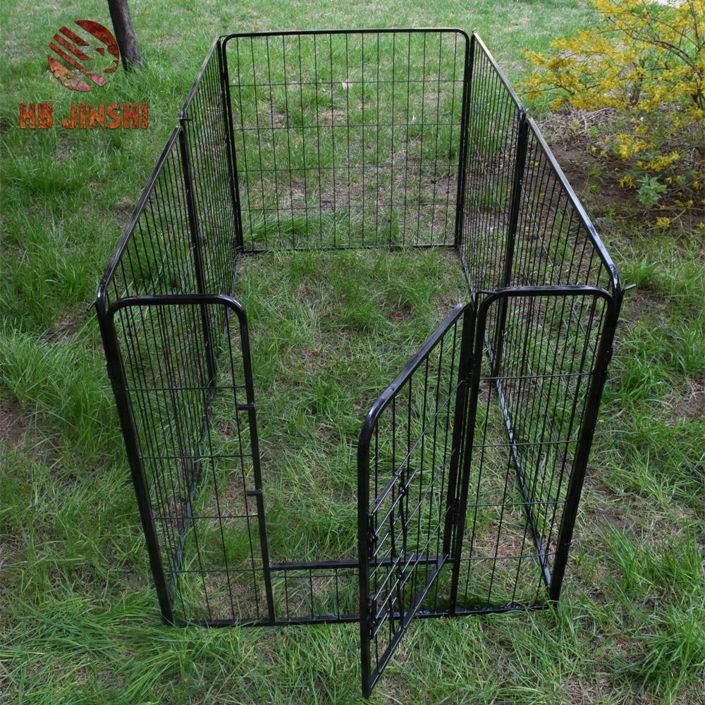 8 Panel Pet Playpen Dog Cage Puppy Exercise Crate Enclosure Rabbit Fence