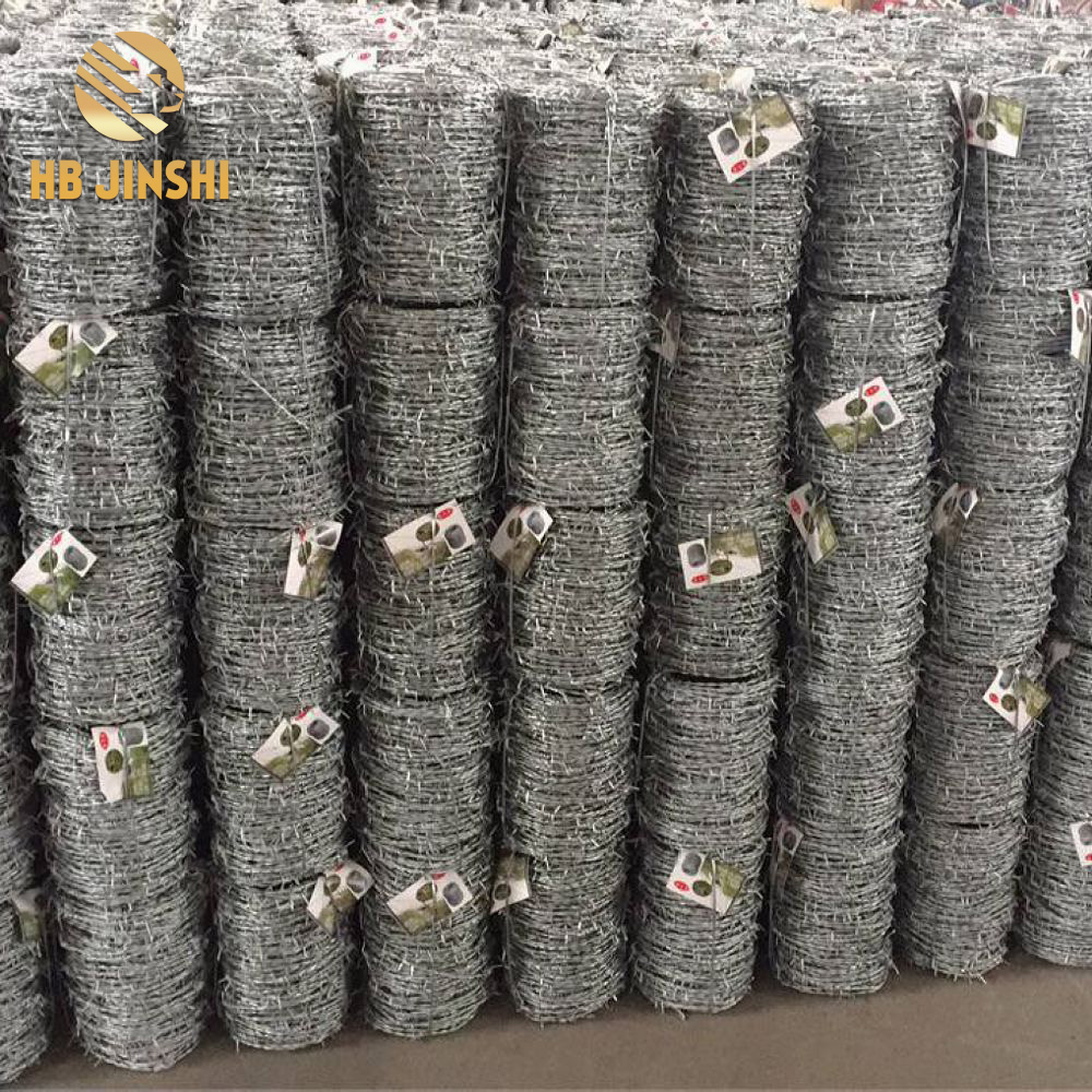 Factory Supply Cheap Price Galvanized Double Twisted Barbed Wire 16 x 16 Barbed Wire