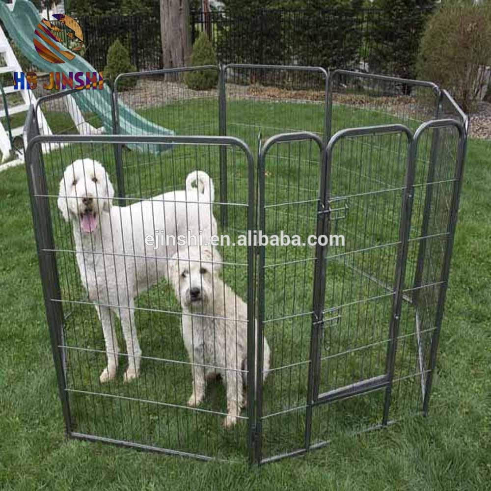 8 Panel Pet Playpen Dog Cage Puppy Exercise Crate Enclosure Rabbit Fence