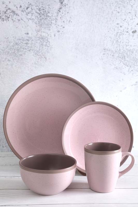 Color Glaze Stoneware With Small Point Tableware Set 