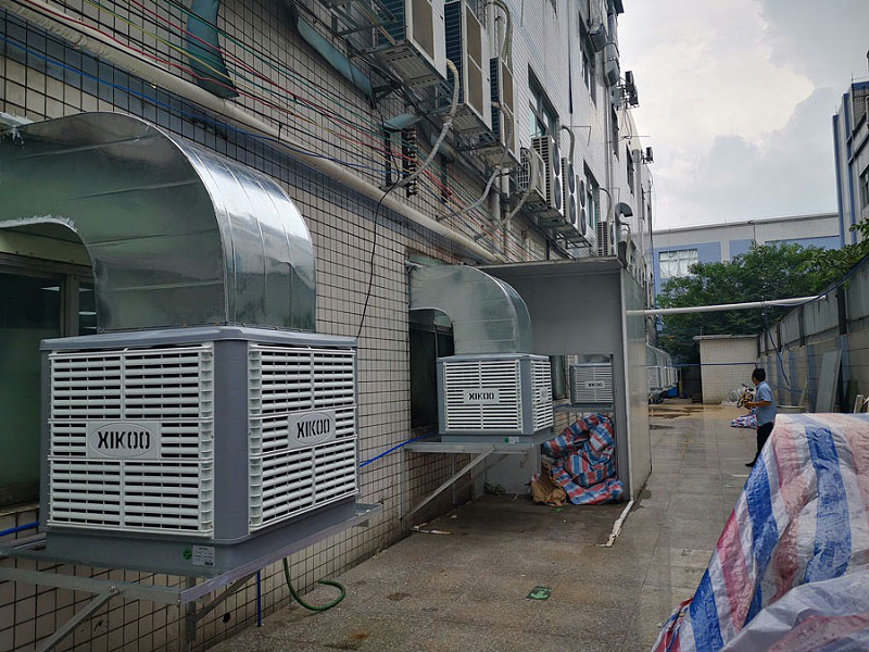 Xikoo Industry Environmental Protection Air Cooler Workshop Cooling Scheme Design Precautions