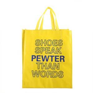 Popular Chinese custom designed non-woven promotional shopping tote bags