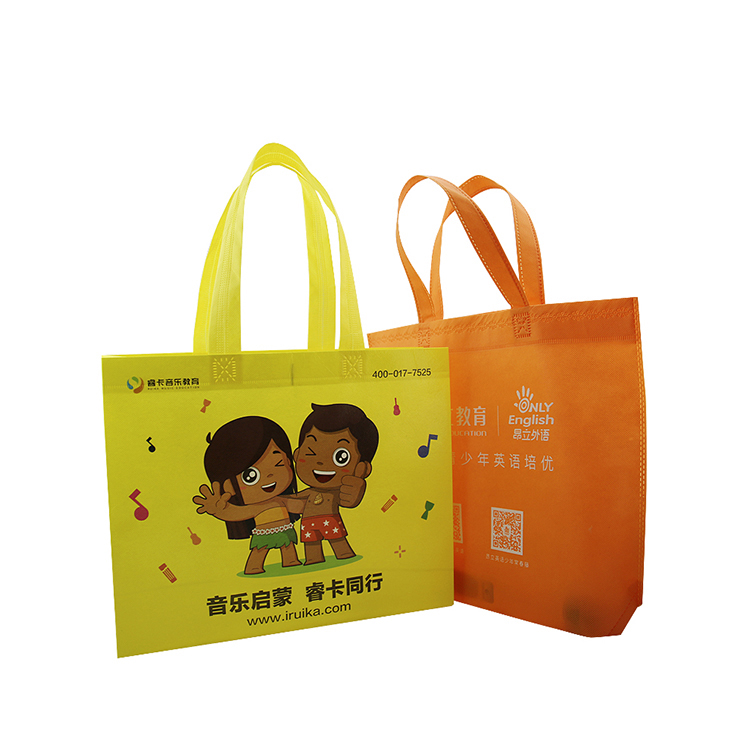 High reputation Christmas Tote Bag - Custom portable recyclable polypropylene pp laminated non woven durable grocery shopping tote bag with logo – Xinlimin